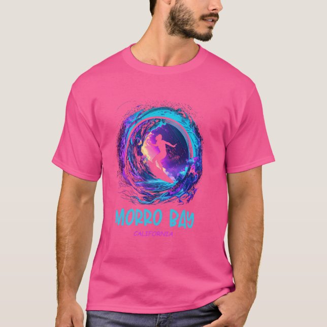 T-shirt Morro Bay Californie (Devant)