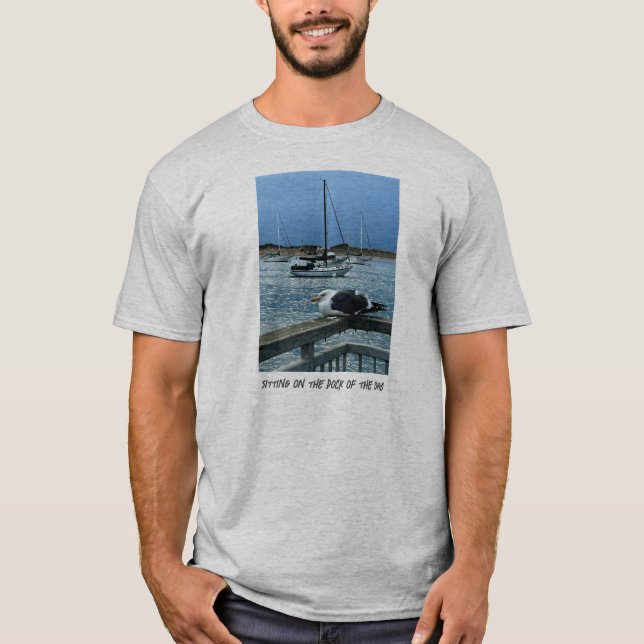 T-shirt Morro Rock & Bay (Devant)