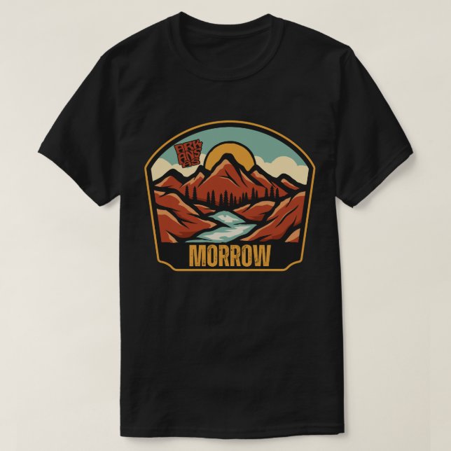 T-shirt Morrow, Arkansas (Design devant)