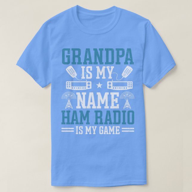T-shirt Morse Code Radio Ham Amateur Radio Opérateur Cadea (Design devant)