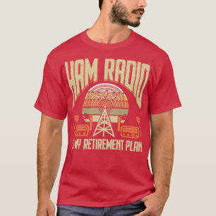 T-shirt Morse Code Radio Ham Amateur Radio Opérateur Cadea