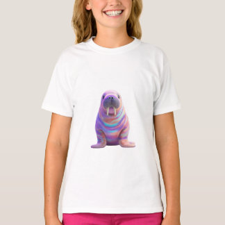 T-shirt Morse Psychédélique Pastel Enfants de Morse