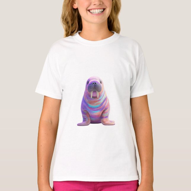T-shirt Morse Psychédélique Pastel Enfants de Morse (Devant)