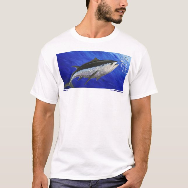 T-shirt Morsure d'albacore (Devant)