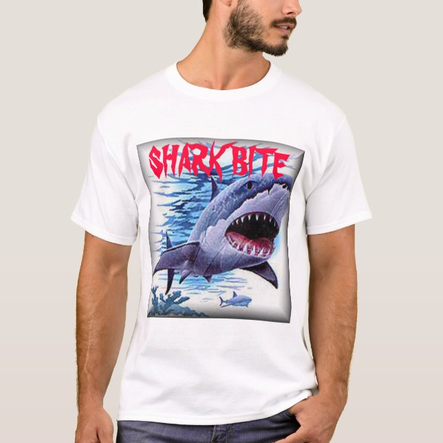 T-shirt Morsure de requin (Devant)