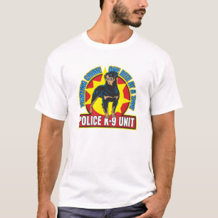 T-shirt Morsure du rottweiler K9