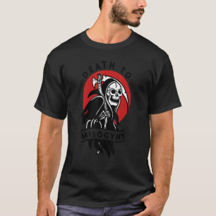 T-shirt Mort À La Misogynie Feministe Égalité Des Droits F