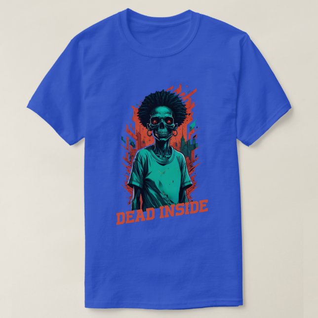 T-shirt Mort à l'intérieur d'Afro (Design devant)