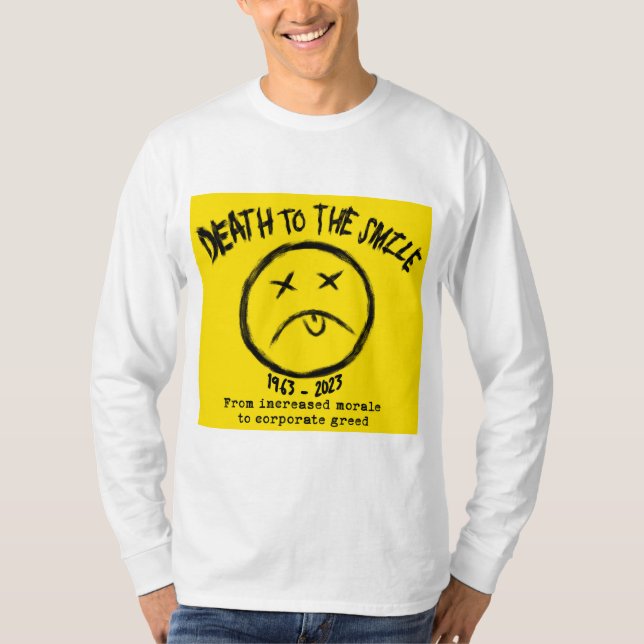 T-shirt Mort au sourire (Devant)