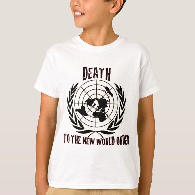 T-SHIRT MORT DU NOUVEL ORDRE MONDIAL (Devant)