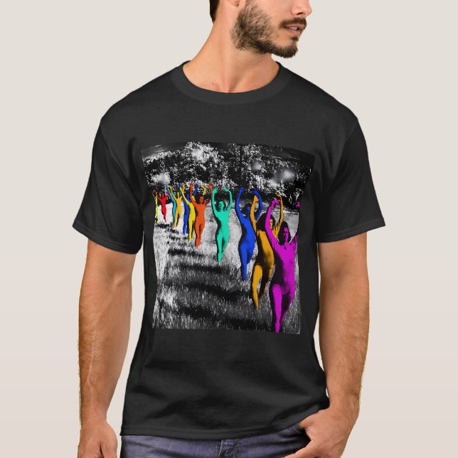 T-shirt Mort d'une fille de fête (Devant)