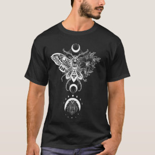 T-shirt Mort Moth Pagan Gothique Witchcraf esthétique