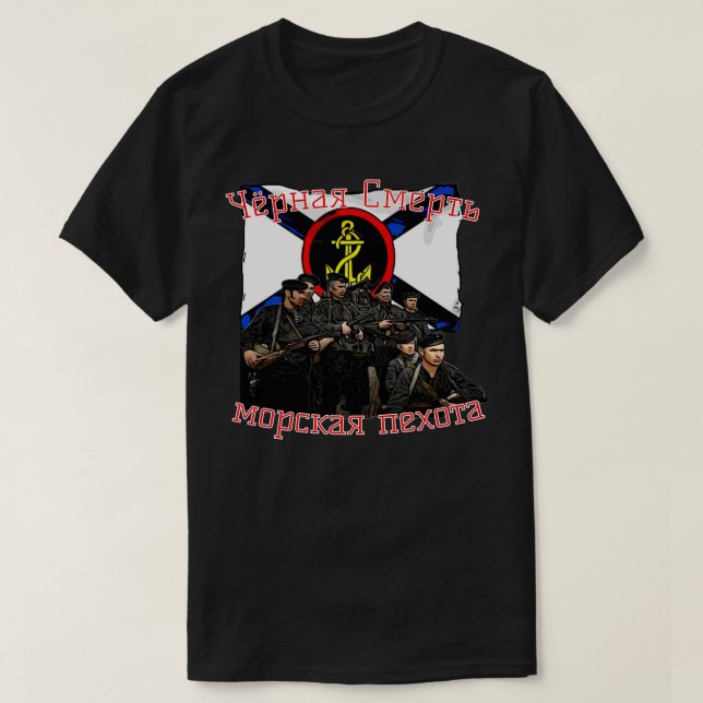 T-shirt Mort noire (Design devant)