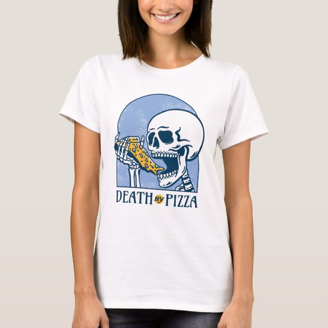 T-shirt Mort par Pizza (Devant)