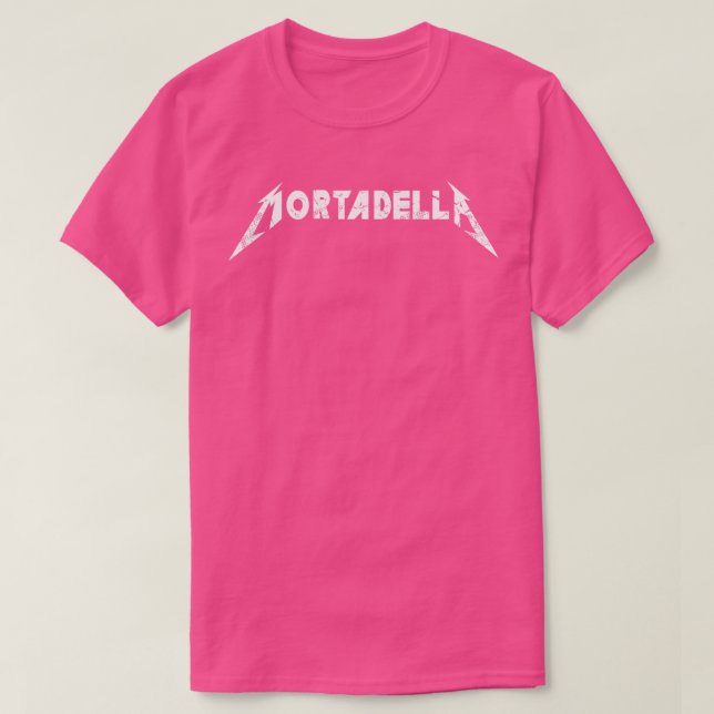 T-shirt Mortadella Italie Italie Italia Humour alimentaire (Design devant)