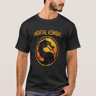 T-shirt Mortal Kombat Vintage Tee — Petite Taille Y2K Rétr