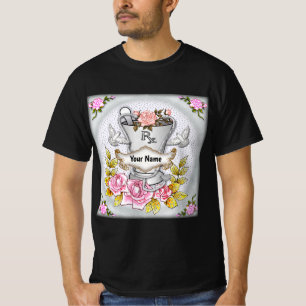 T-shirt Mortier Pilulier Roses RX