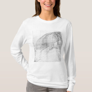 T-shirt Mortiers mettant le feu à des pierres au-dessus