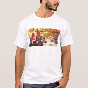 T-shirt Morton a iodisé l'annonce de sel de Washington,