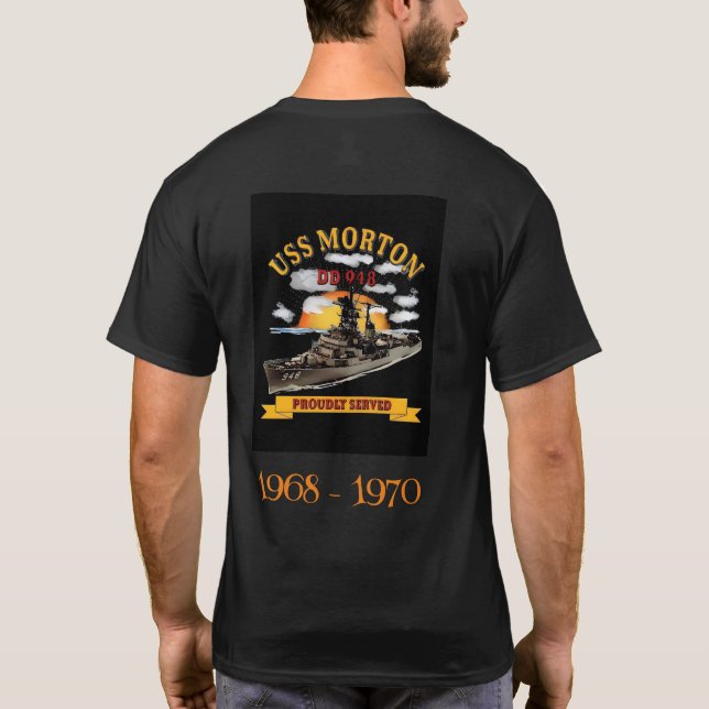 T-Shirt Morton US Navy DD948 (Dos)