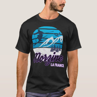 T-shirt Morzine France Alpes Ski Resort Snowboard