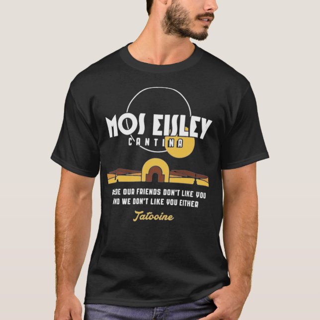 T-shirt Mos Eisley Cantina (Devant)