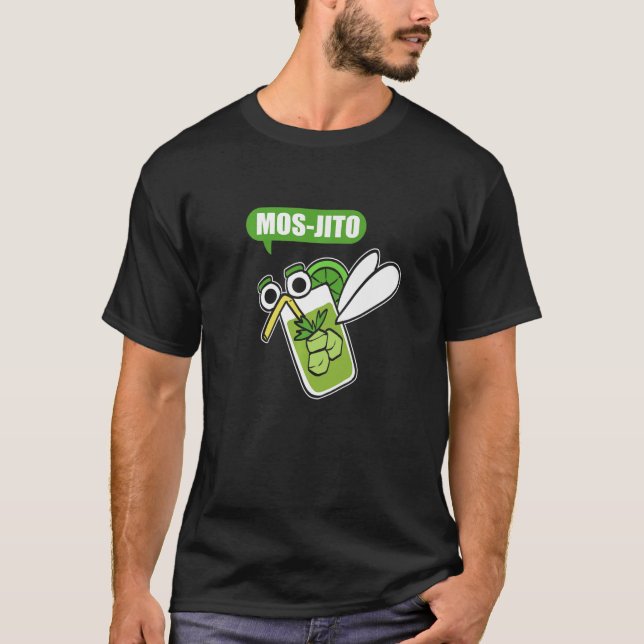T-shirt Mos jito Bartender (Devant)