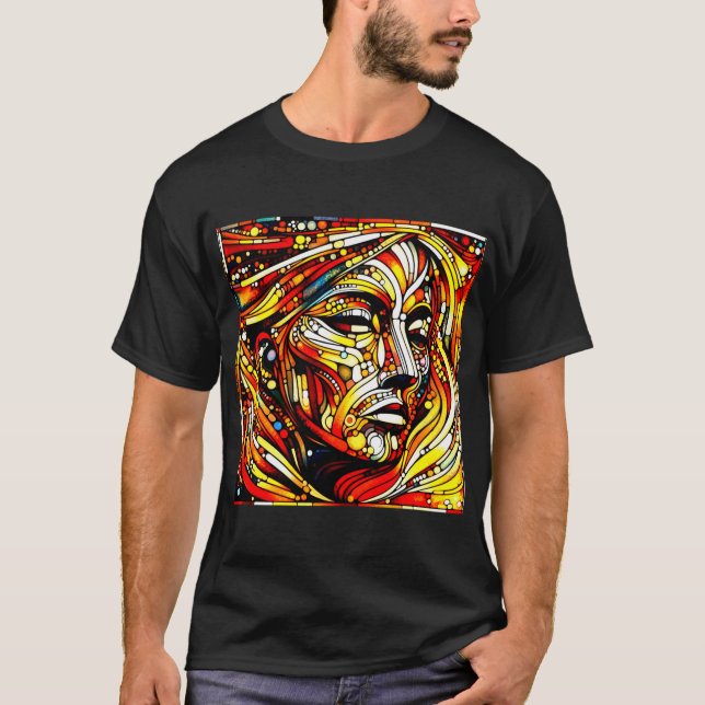 T-shirt Mosaic Muse (Devant)