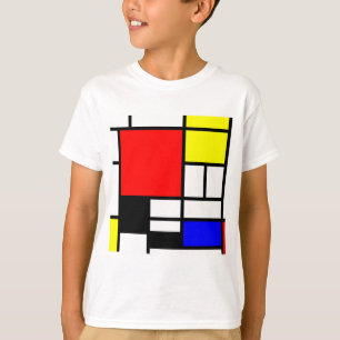 T-shirt MOSAIC rectangles carré couleur I + vos idées