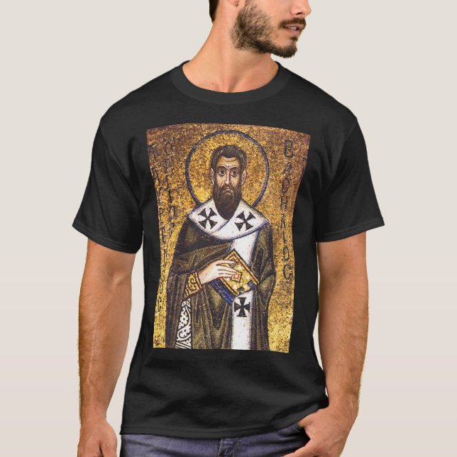 T-shirt Mosaïque de saint Basile le Grand (Devant)