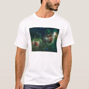 T-shirt Mosaïque infrarouge du Coeur et de la Soul nebulae