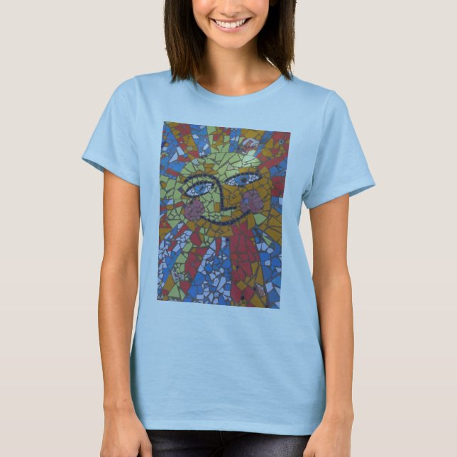 T-shirt Mosaïque Sun (Devant)