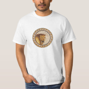 T-SHIRT MOSAÏQUES ROMAINES ANTIQUE / LION