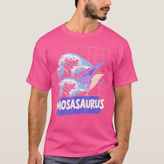 T-shirt Mosasaurus Dino Paléontologue Dinosaure (Devant)