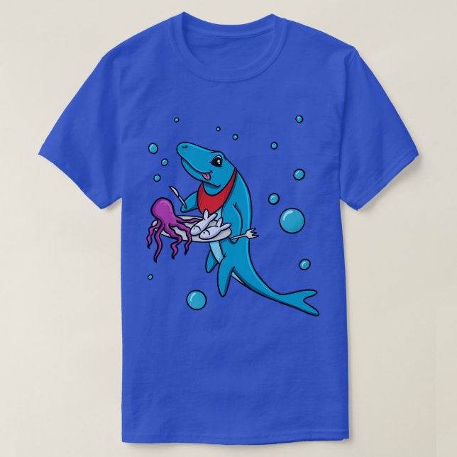 T-shirt Mosasaurus Manger (Design devant)