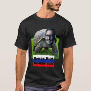 T-shirt Moscow Mitch est un drapeau de tortue non américai