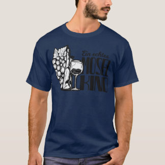 T-shirt Mosel Genre Spruch Moselaner Geschenk
