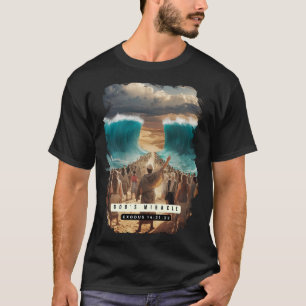 T-shirt moses dieu miracle