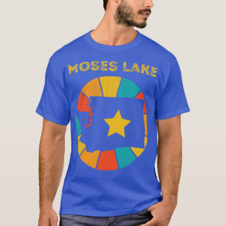 T-shirt Moses Lake Washington Souvenir Vintage désaffecté