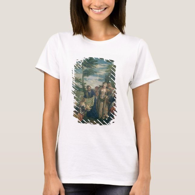 T-shirt Moses Rescued from the Nile, 1580 (oil on canvas) (Devant)