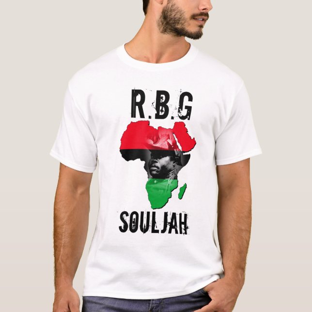 T-shirt mosiah Garvey de Marcus (Devant)