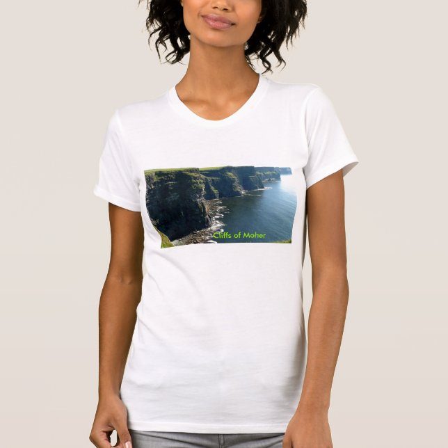 T-shirt MOSMoher8722, falaises de Moher (Devant)