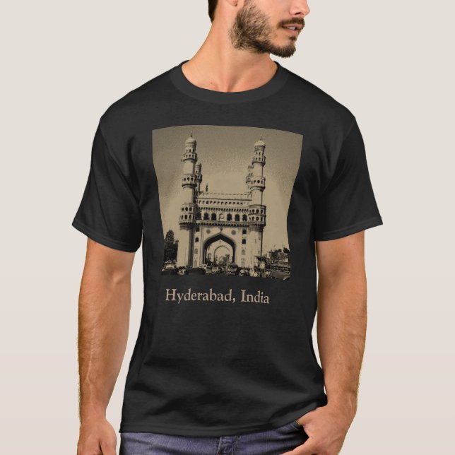 T-shirt Mosquée Charminar (Devant)