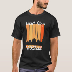 T-shirt Mosquée musulmane Masjid Retro Graphiques