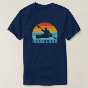 T-shirt Moss Lake Caroline du Nord Kayak