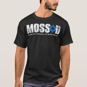 T-shirt MossadIsraeli Secret Service Menorah Tel Aviv 3