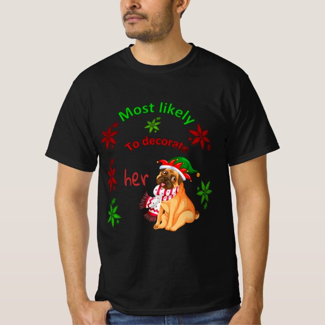 T-shirt most likely to decorate her dog (Devant)
