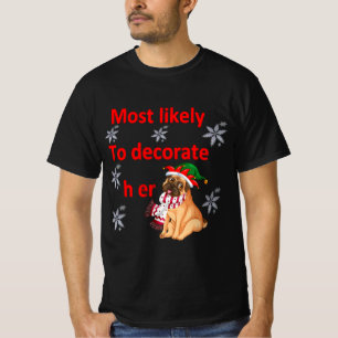 T-shirt most likely to decorate her dog