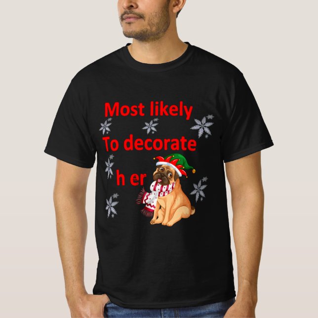 T-shirt most likely to decorate her dog (Devant)