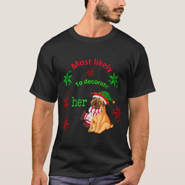T-shirt most likely to decorate her dog (Devant)